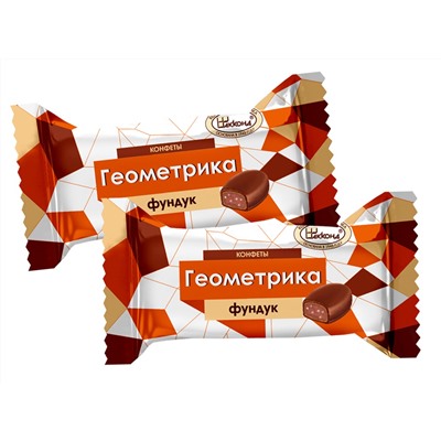 Акконд конфеты "Геометрика фундук" 1кг