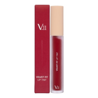 VILLAGE 11 FACTORY VELVET FIT LIP TINT [MELTED CHERRY] Тинт для губ 4,7г