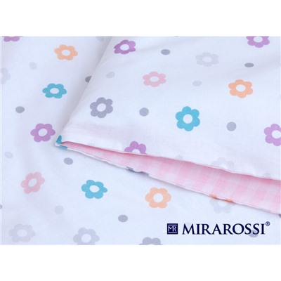 Постельное белье для новорожденных Цветочек pink