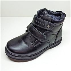 Кангфу ботинки черные кожа