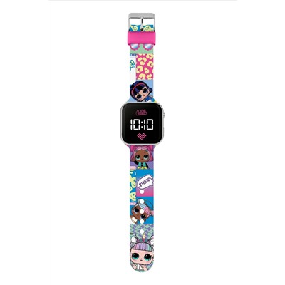 Peers Hardy Multi LOL Surprise Printed LED Watch