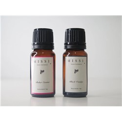 Missi 2 упаковки эссенции/масла для курильницы «Черная ваниль и весенний бриз»