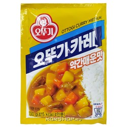Приправа для риса средне-острая Карри Оттоги / Ottogi, Корея, 100 г Акция