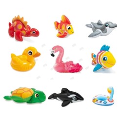 Надувные водные игрушки 9 видов, INTEX