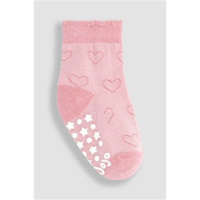 JoJo Maman Bébé 3-Pack Heart Socks