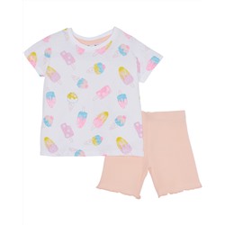 Set mit T-Shirt + Leggings Ergee, 2-tlg. Set