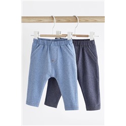 Denim Blue Baby Jeggings 2 Pack