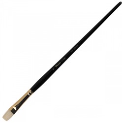 Кисть Щетина, плоская, №8, длинная ручка, дерево Artists Pinax 114008