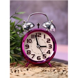 Часы-будильник «Neon numbers», purple