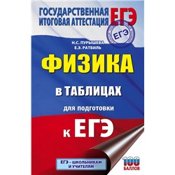 ЕГЭ. Физика в таблицах и схемах для подготовки к ЕГЭ Пурышева Н.С., Ратбиль Е.Э.