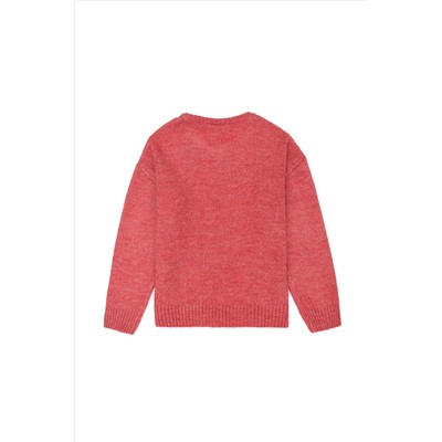 Розовый свитер для девочки Неожиданная скидка в корзине