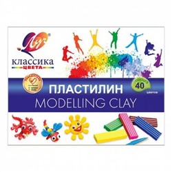 Пластилин Классика 40цв КК-114845