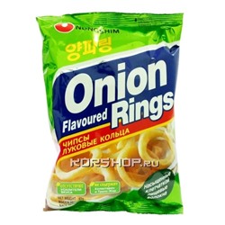 Чипсы Луковые кольца Нонг Шим/Onion rings Nongshim, Корея, 40 г Акция