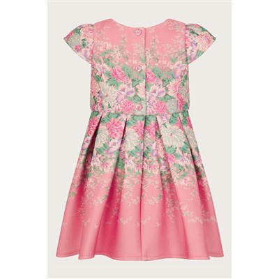 Monsoon Pink Baby Floral Printed Dress