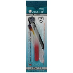 Пилка стеклянная Zinger (Зингер), 2-сторонняя, цветная, 90 мм, zo FG-02-09-C