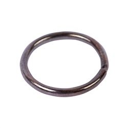 "Zlatka" Кольцо для бус R-07 7 мм 50 шт №03 под черный никель