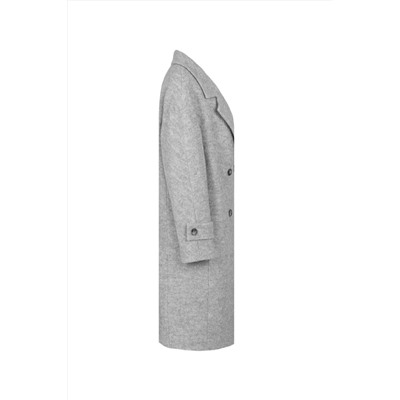Пальто Elema 1-12047-2-164 серый меланж