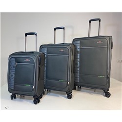 Комплект из 3-х чемоданов  MIRONPAN  50121 Темно-серый