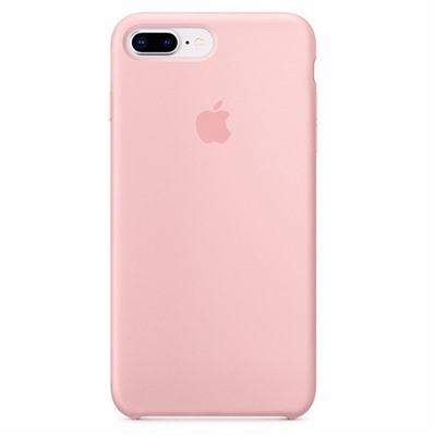 Силиконовый чехол для iPhone 7 Plus / 8 Plus жемчужно-розовый
