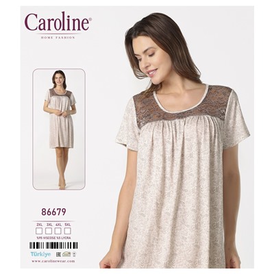 Caroline 86679 ночная рубашка 2XL, 3XL, 4XL, 5XL