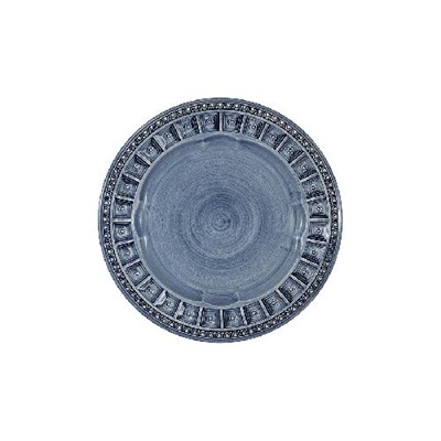Тарелка закусочная синяя Augusta Matceramica 22см Керамика Matceramica MC-F566300328D1381