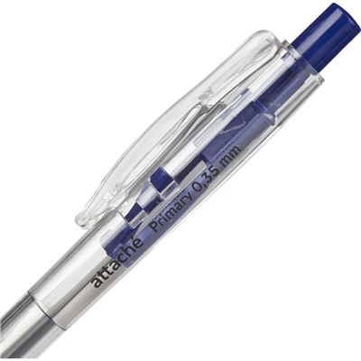 Ручка шариковая автомат. Attache Economy Primary,с манж,0,35мм,синяя