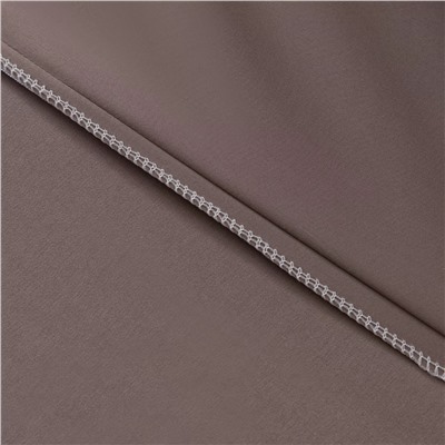 Комплект постельного белья Однотонный Сатин Вышивка CH036