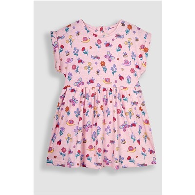 JoJo Maman Bébé Drop Shoulder Jersey Dress