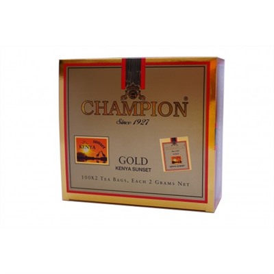 Чай Champion Kenya Sunset GOLD пакет. 100*2 г