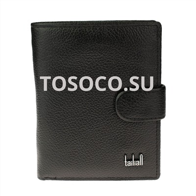 t228d-h33-b black кошелек Tailian Collection натуральная кожа 10x13x2