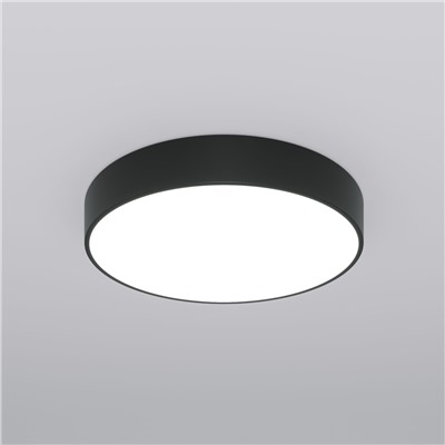 Потолочный светодиодный светильник с регулировкой яркости и цветовой температуры
                     Eurosvet  90319/1 черный