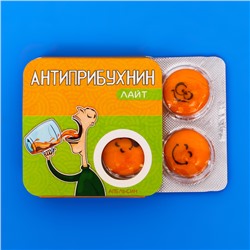 Жевательная резинка "Анти-прибухнин" со вкусом апельсина, 14 г