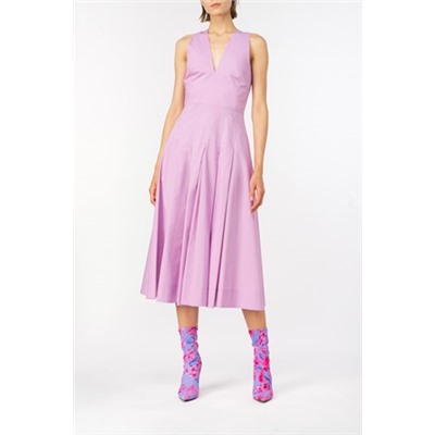 Vestido midi - Rosa