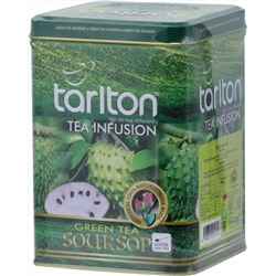 TARLTON. Tea Infusion. Soursop Green tea 250 гр. жест.банка