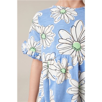 Short Sleeve Cotton Jersey Dress (3-16yrs)