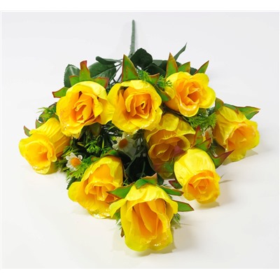 Букет роз "Каскад" 12 веток 9 цветков