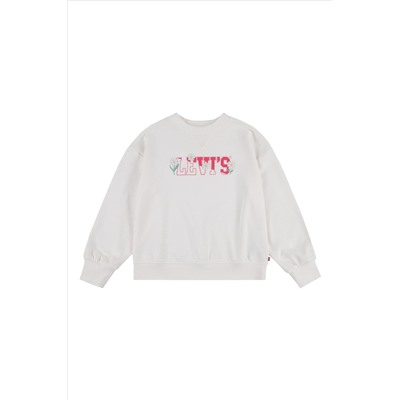 Levi's® Floral Logo Crew Neck Sweater Jumper