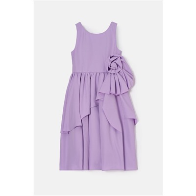 Angel & Rocket Lourdes Purple Corsage Waist Dress