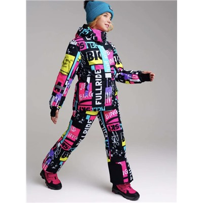 32321195 Комплект текстильный с полиуретановым покрытием для девочек: куртка, брюки