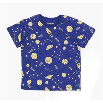 CSBB 90256-42-415 Комплект для мальчика (футболка, шорты),синий