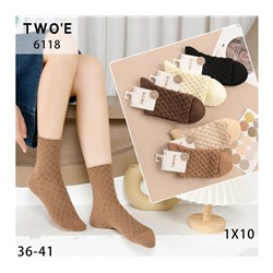 Женские носки TWO`E 6118