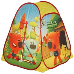 Палатка детская игровая МИМИМИШКИ 81х90х81см, в сумке, Играем вместе