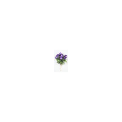 Искусственные цветы, Ветка в букете бутон роз 9 голов (1010237)