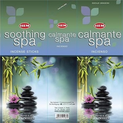 Благовония HEM SOOTHING SPA Успокаивающий источник уп-6шт