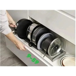 Держатель кухонный подставка для посуды крышек кастрюль 09.05.