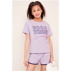 Lipsy Jersey Short Pyjamas (7-16yrs)