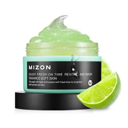 АКЦИЯ  12.19  MIZON Увлажняющая маска с экстрактом лайма Enjoy Fresh On-Time Revital Lime Mask
