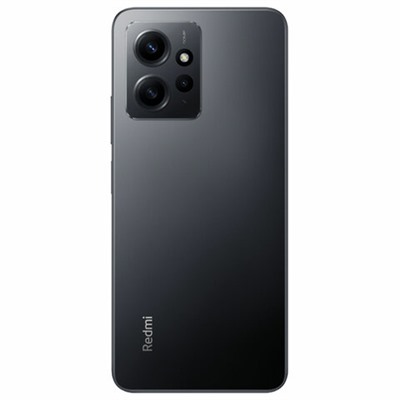 Смартфон XIAOMI Redmi Note 12, 2 SIM, 6,67", 4G (LTE), 50+8+2 Мп, 6/128 ГБ, черный, MZB0E0FRU