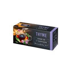 «ETRE», чай Thyme черный с чабрецом, 25 пакетиков, 50 г