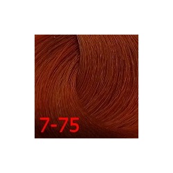 ДТ 7-75 стойкая крем-краска для волос Средний русый медный золотистый 60мл